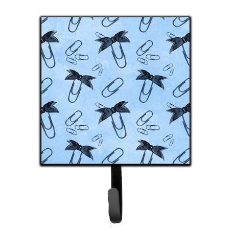 Carolines Treasures Watercolor Paper Clips Blue Leash or Key Holder, 4.25 x 1 x 7 in. BB7544SH4